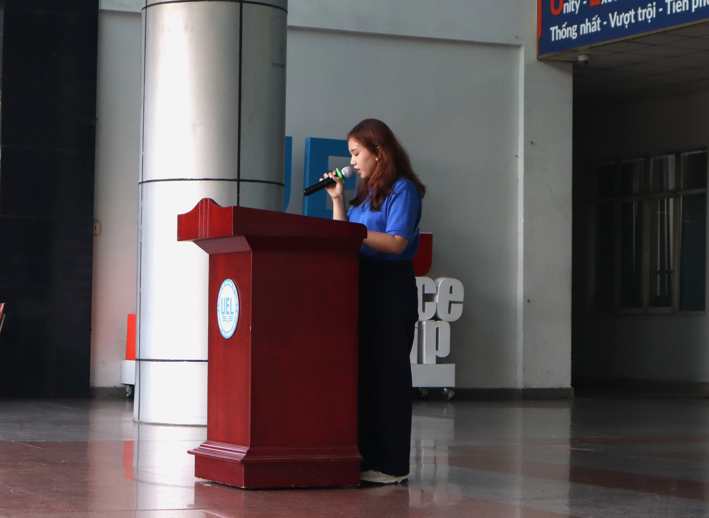 Nguyễn Ngọc Hân, đại diện cho gần 700 chiến sĩ "Mùa Hè Xanh" năm 2023 chia sẻ cảm nghĩ của mình trước chiến dịch.