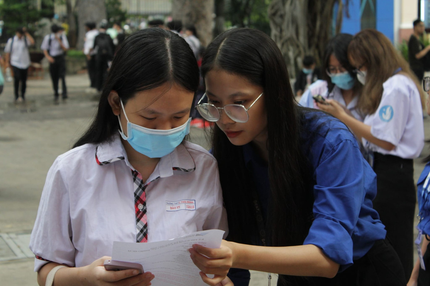 Thí sinh tham gia Kỳ thi Đánh giá năng lực đợt 2, năm 2023 do ĐHQG TP. HCM tổ chức.