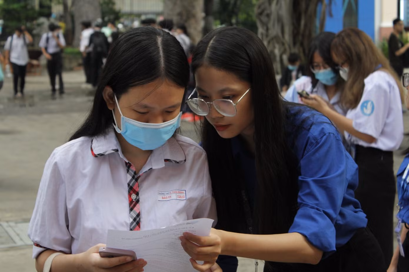 Thí sinh tham gia Kỳ thi Đánh giá năng lực đợt 2, năm 2023 do ĐHQG TP. HCM tổ chức.