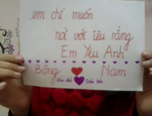 Cách thể hiện này khiến nhiều người thích thú