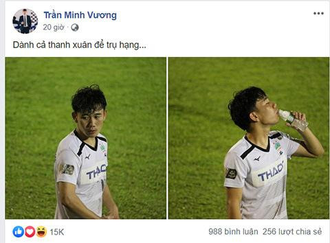 Nguyễn Minh Vương liệu có cùng các đồng đội tiếp tục dành cả thanh xuân để trụ hạng? Nguyễn Minh Vương liệu có cùng các đồng đội tiếp tục dành cả thanh xuân để trụ hạng?