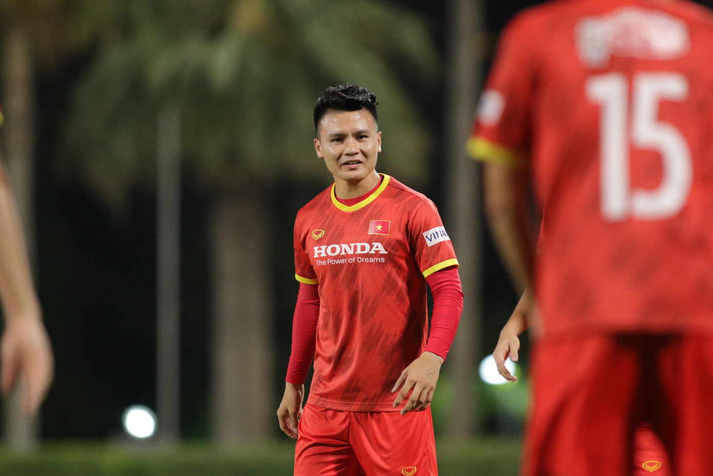 Quang Hải có thể được HLV Park Hang Seo kéo lùi xuống dưới, đá như một tiền vệ sau khi Hùng Dũng vắng mặt vì chấn thương.