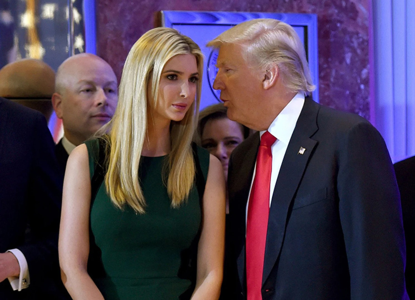 Ivanka là con gái cưng của cựu Tổng thống Mỹ Donald Trump. Ảnh: Getty Images.