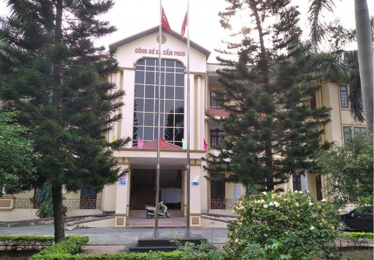 Nhiều cán bộ xã Cẩm Phúc (huyện Cẩm Giàng, Hải Dương) bị kỷ luật liên quan đến sai phạm trong quản lý đất đai. Ảnh: VOV. Nhiều cán bộ xã Cẩm Phúc (huyện Cẩm Giàng, Hải Dương) bị kỷ luật liên quan đến sai phạm trong quản lý đất đai. Ảnh: VOV.