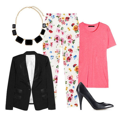 Nổi bật và phong cách cùng quần họa tiết hoa ảnh 4