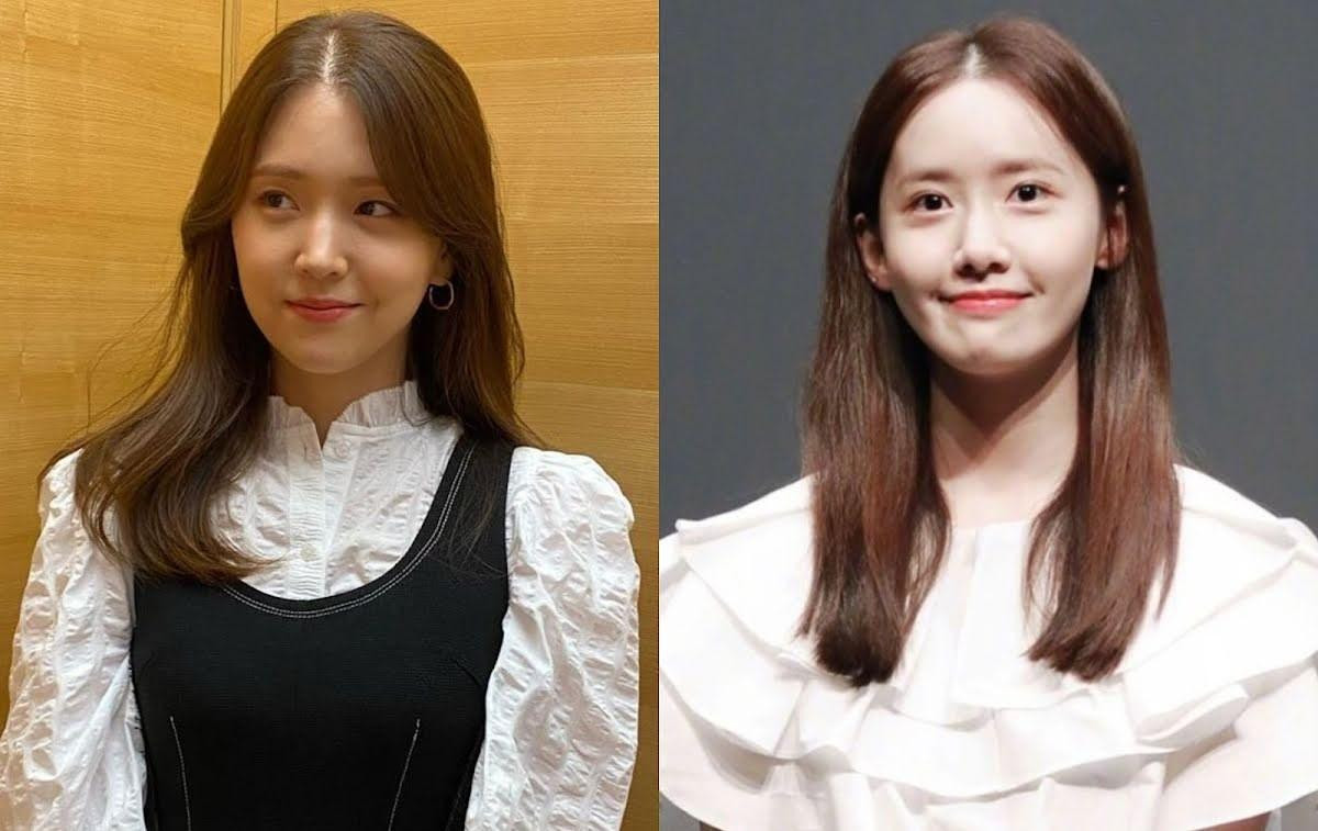 Khi đặt cạnh 'nữ thần' Yoona, nữ diễn viên cũng có nhiều nét 'na ná'. Khi đặt cạnh 'nữ thần' Yoona, nữ diễn viên cũng có nhiều nét 'na ná'.