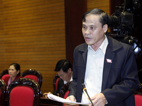 Đại biểu Nguyễn Bắc Việt (Ninh Thuận). Ảnh: Hồng Vĩnh. Đại biểu Nguyễn Bắc Việt (Ninh Thuận). Ảnh: Hồng Vĩnh