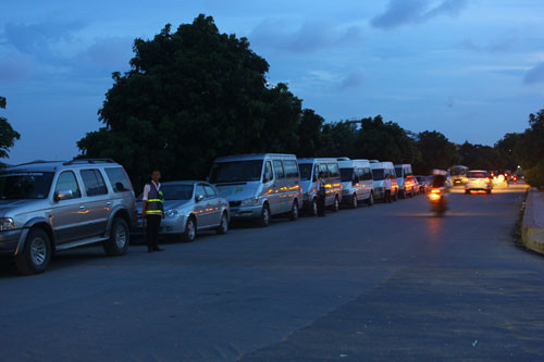 Theo ông Quỳnh, bãi để xe của nhà hàng Sen Tây Hồ luôn được bảo vệ nghiêm ngặt và chưa xảy ra mất cắp bao giờ