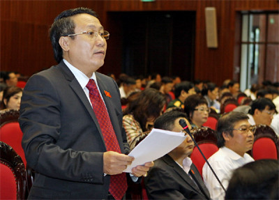 Đại biểu Hà Sỹ Đồng cho rằng ngân hàng lớn hiện nay không đồng nghĩa với ngân hàng khỏe mạnh