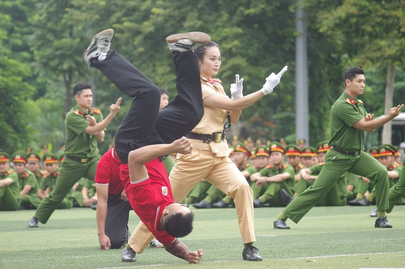 Qua Hội thi nhằm đánh giá kết quả thực hiện công tác điều lệnh, quân sự, võ thuật tại Công an các đơn vị, đồng thời giúp cán bộ, chiến sĩ nắm vững nội dung, thực hành đúng quy định về điều lệnh nội vụ, điều lệnh đội ngũ và nghi lễ Công an nhân dân; lựa chọn các cán bộ, chiến sĩ có khả năng về công tác điều lệnh, quân sự, võ thuật tại các đơn vị để tham dự Hội thi điều lệnh, quân sự, võ thuật Công an nhân dân lần thứ 6 do Bộ Công an tổ chức dự kiến vào năm 2024.