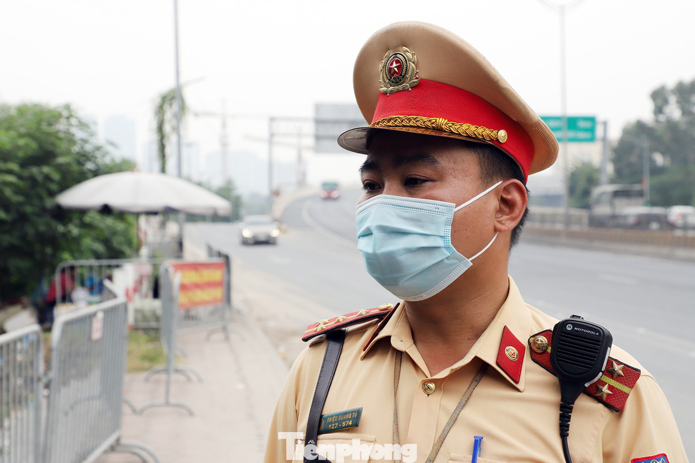 Đại úy Triệu Quang Tú.