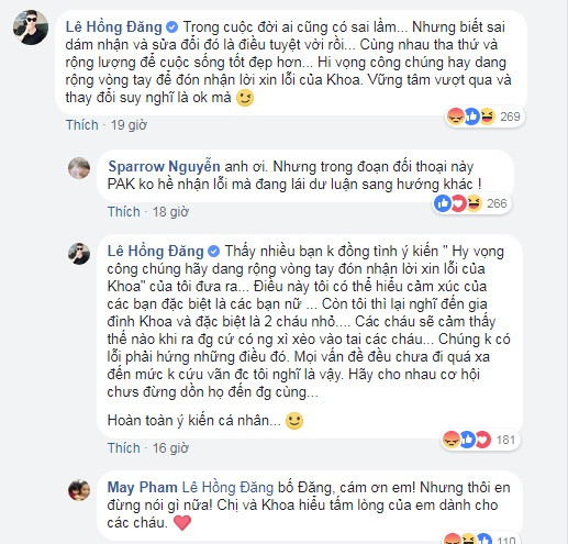 Diễn viên Hồng Đăng bất ngờ lên tiếng bênh vực Phạm Anh Khoa ảnh 1