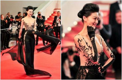 Mỹ nhân ‘hở ngực’ Trung Quốc dính phốt giả giấy mời đến Cannes ảnh 1