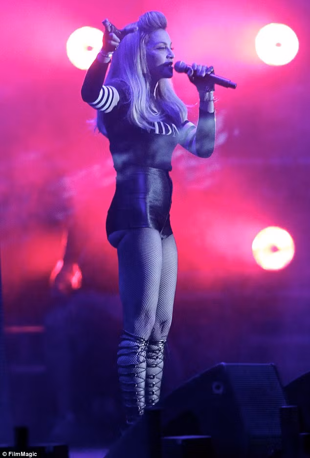 Tuy nhiên có vẻ nữ hoàng nhạc pop đang 