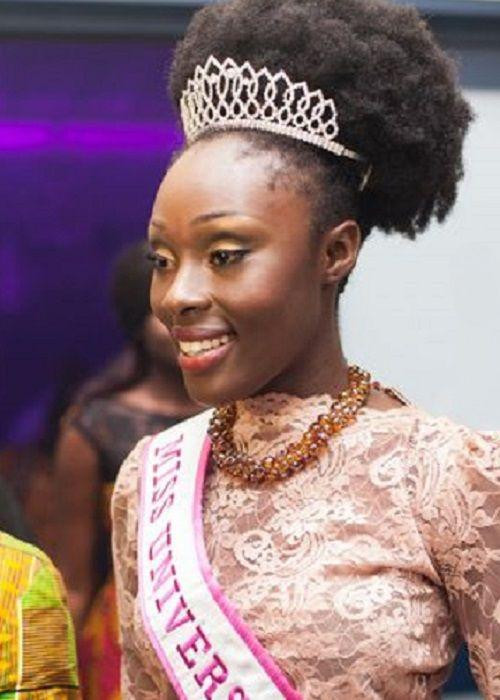 Abena Appiah khi dự thi Miss Universe 2014 Abena Appiah khi dự thi Miss Universe 2014