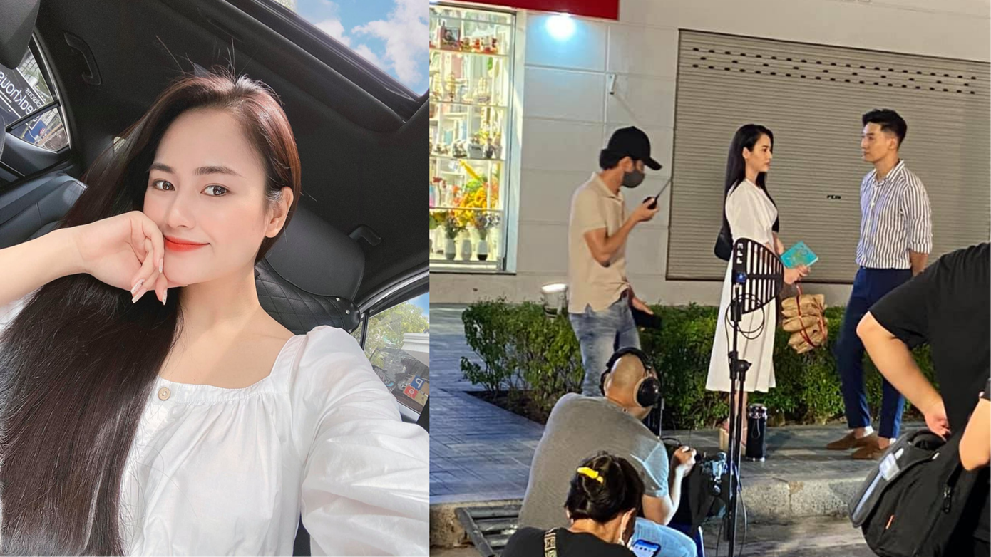 Việt Hoa và Mạnh Trường trong một cảnh quay ở phần 2