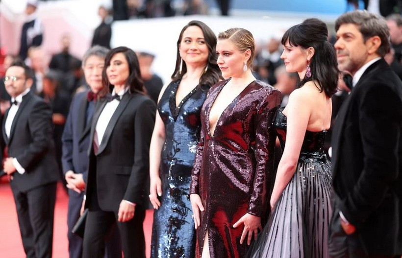 Các nghệ sĩ trên thảm đỏ LHP Cannes 2024. Ảnh: Getty Images. Các nghệ sĩ trên thảm đỏ LHP Cannes 2024. Ảnh: Getty Images.