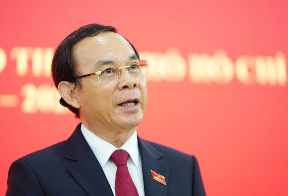 Bí thư Thành ủy TPHCM Nguyễn Văn Nên. Bí thư Thành ủy TPHCM Nguyễn Văn Nên.