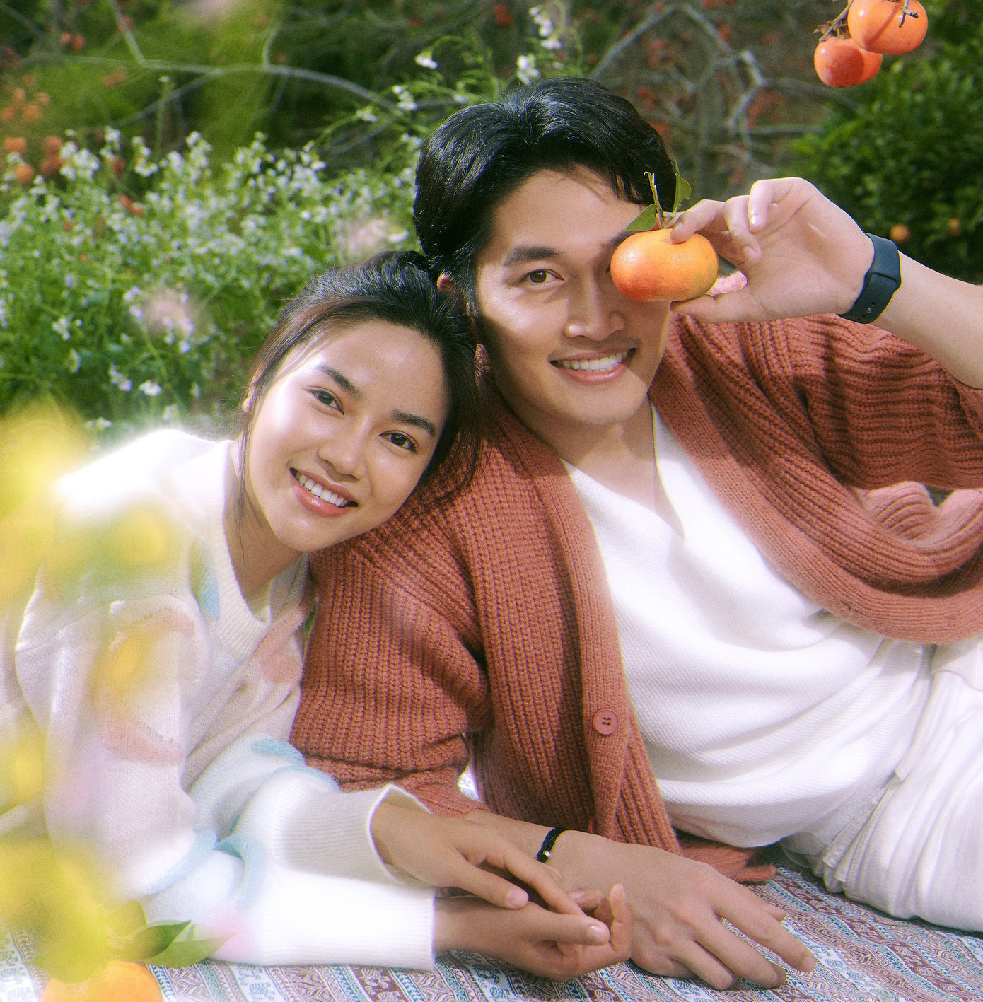 Đình Tú, Anh Đào lần đầu đóng cặp. Đình Tú, Anh Đào lần đầu đóng cặp.