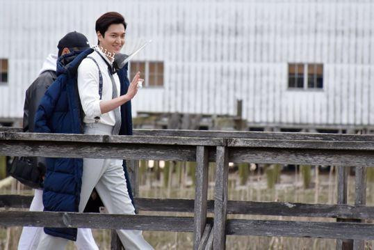 Tạo hình của nam diễn viên cho vai phản diện sắp tới.