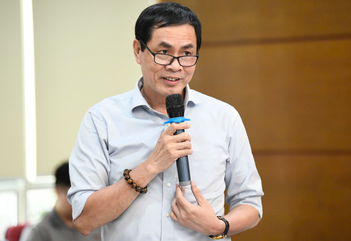 Nhà thơ Trần Hữu Việt - Trưởng Ban giám khảo Hoa hậu Việt Nam 2024 - dành nhiều lời động viên cho thí sinh. Nhà thơ Trần Hữu Việt nhấn mạnh ban giám khảo luôn nhìn ra tiềm năng của thí sinh, đánh giá kỹ lưỡng, tìm ra hoa hậu là cô gái có tài, có tâm, có sắc đẹp bền bỉ với thời gian.