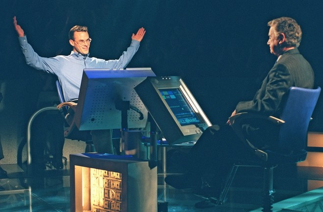 Khoảnh khắc giành chiến thắng của John Carpenter. Khoảnh khắc giành chiến thắng của John Carpenter.