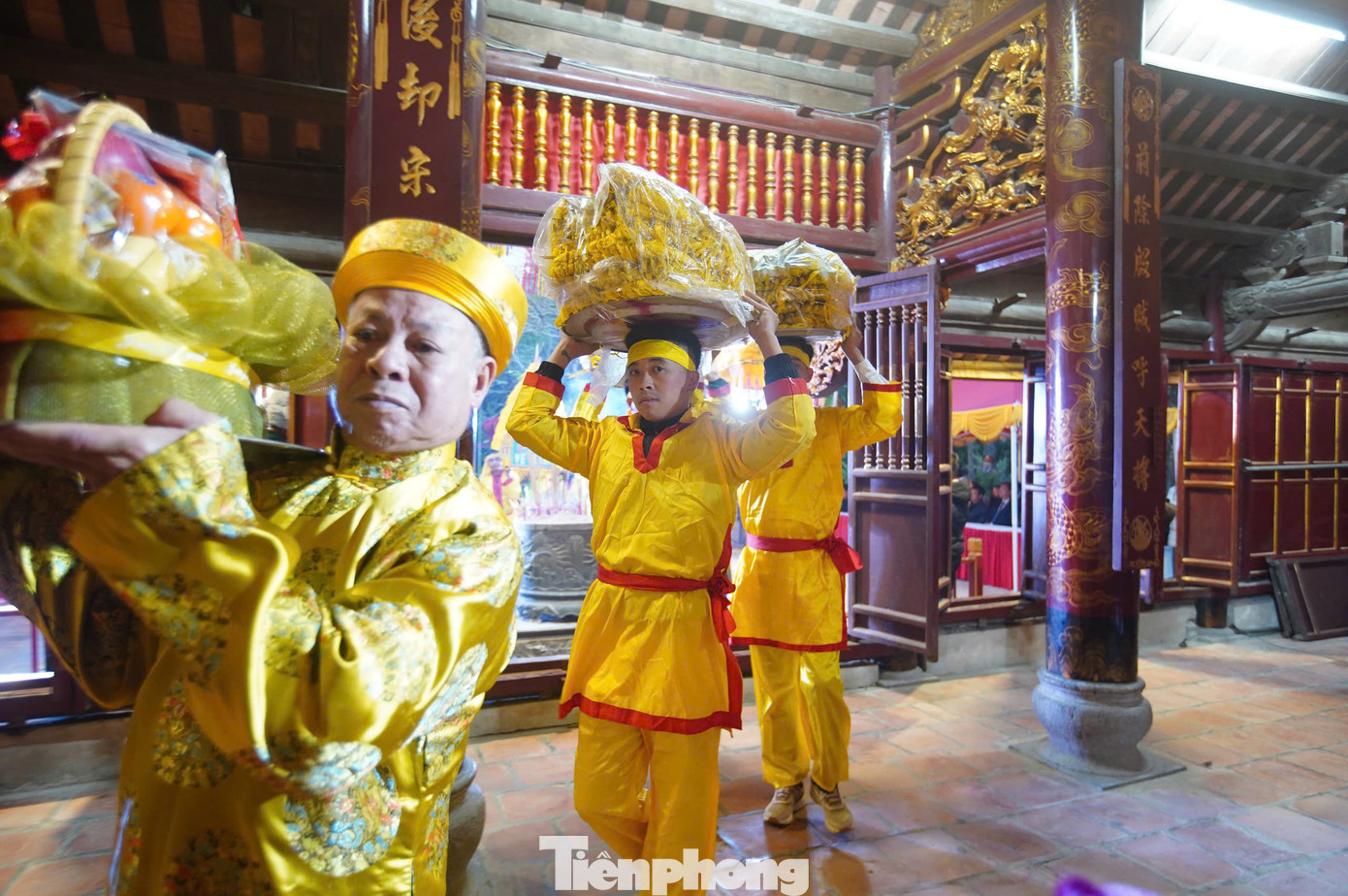 Đây cũng là kiệu rước đầu tiên dâng lễ.