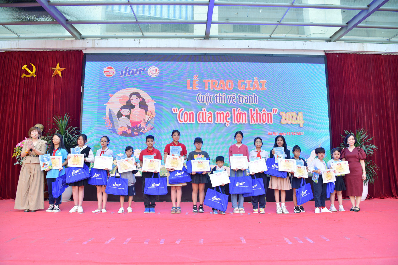 Cuộc thi Con của mẹ lớn khôn có quy mô toàn quốc. Cuộc thi Con của mẹ lớn khôn có quy mô toàn quốc.