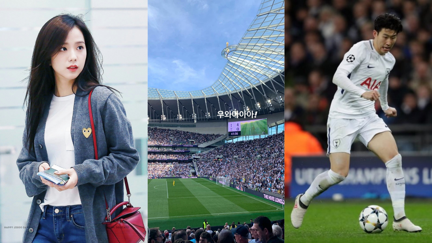 Thành viên nhóm BlackPink từng tới cổ vũ cho CLB của Son Heung Min.