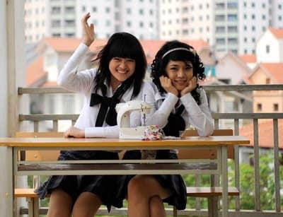 Hình ảnh của Phan Linh và bạn diễn LaLa Mai cũng được Thùy Anh chia sẻ lại Hình ảnh của Phan Linh và bạn diễn LaLa Mai cũng được Thùy Anh chia sẻ lại