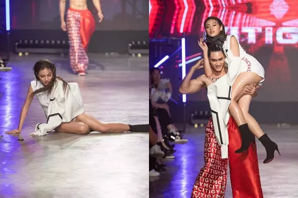 TikToker Trần Thanh Tâm vấp ngã liên tục tại sự kiện, khiến khán giả nghi ngờ cô cố tình gây sự chú ý. TikToker Trần Thanh Tâm vấp ngã liên tục tại sự kiện, khiến khán giả nghi ngờ cô cố tình gây sự chú ý.