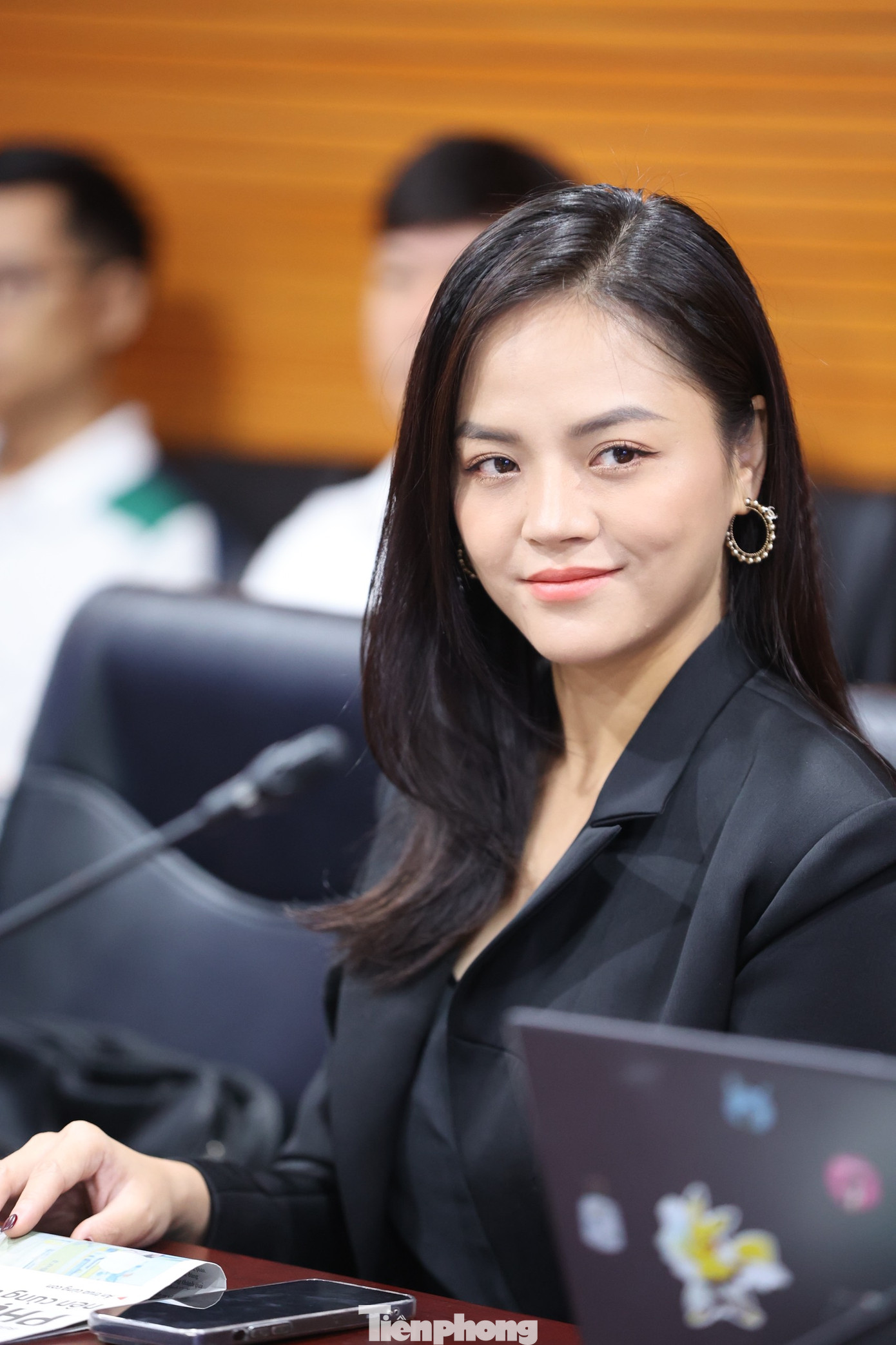 Nữ diễn viên Quỳnh búp bê chia sẻ kinh nghiệm bảo vệ bản thân trên mạng xã hội. Ảnh: Trọng Tài. Nữ diễn viên Quỳnh búp bê chia sẻ kinh nghiệm bảo vệ bản thân trên mạng xã hội. Ảnh: Trọng Tài.