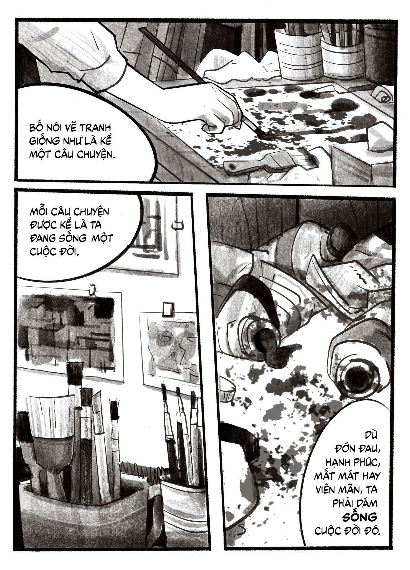 Một số trang trong tác phẩm giành giải cao nhất.