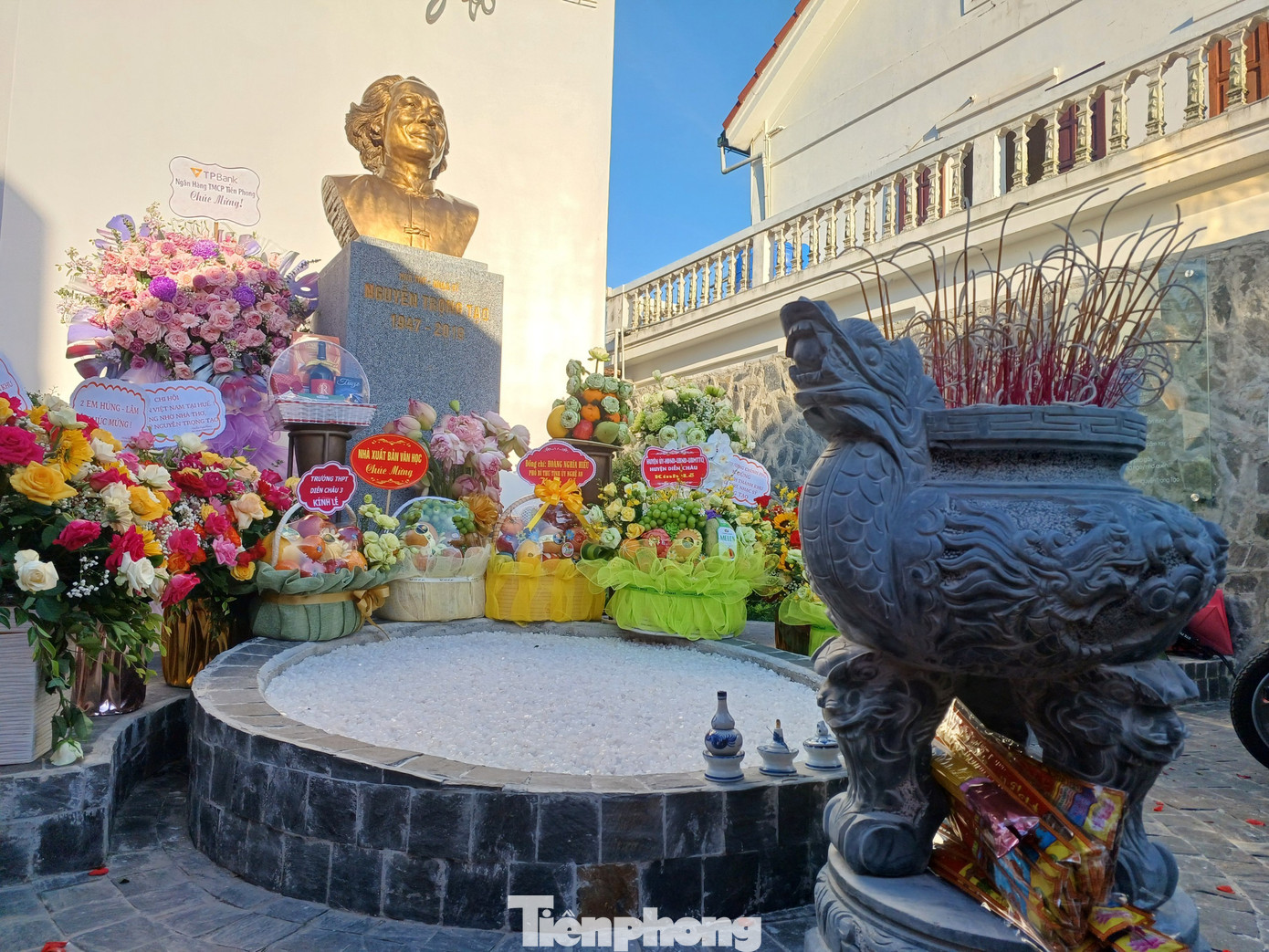 Khu tưởng niệm được xây dựng trong khoảng 2 năm. Ảnh: Nguyễn Mạnh Hà.