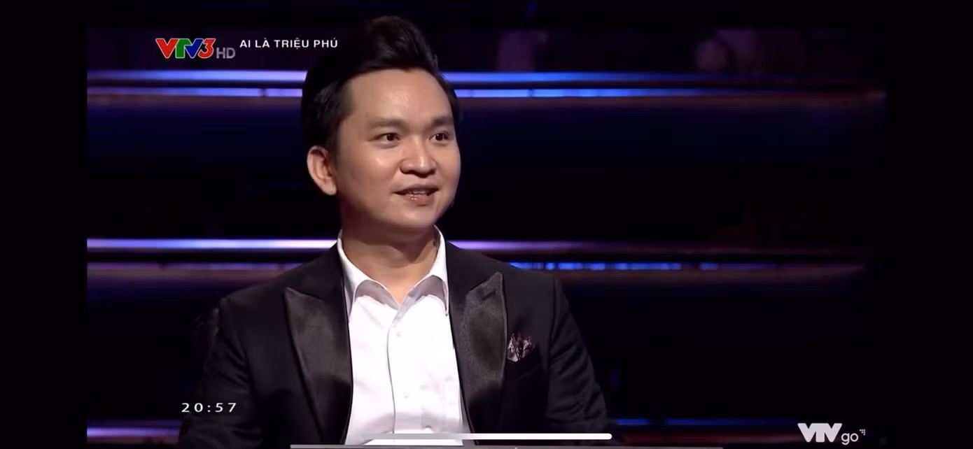 MC Hạnh Phúc là người chơi của chương trình "Ai là triệu phú" phát sóng tối 7/9 trên VTV3.