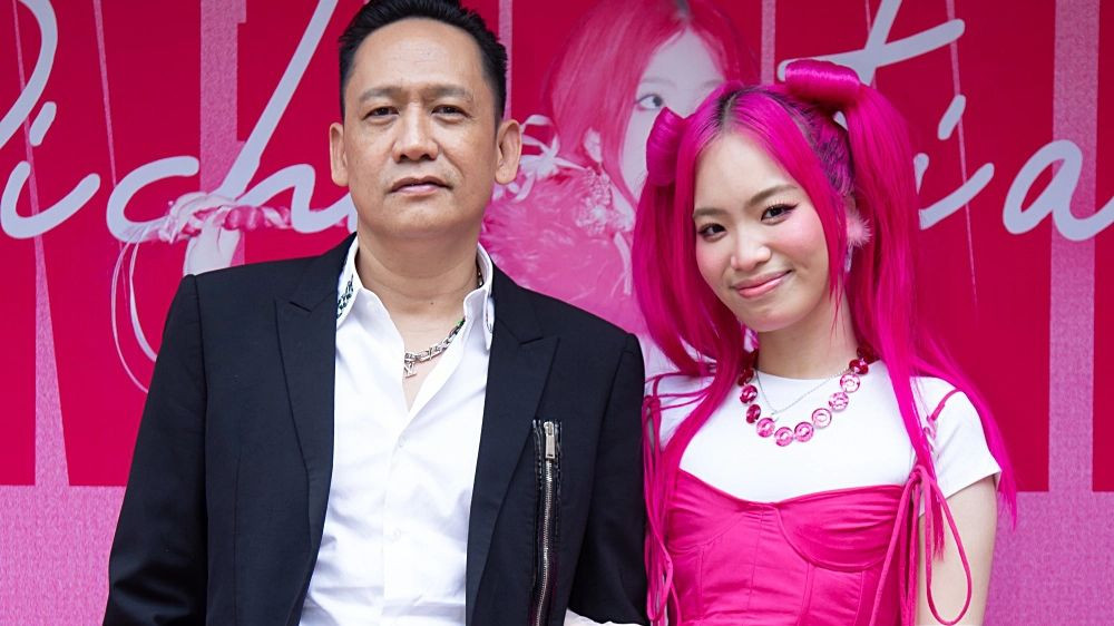 Duy Mạnh ủng hộ con gái làm ca sĩ. Ảnh: NVCC.