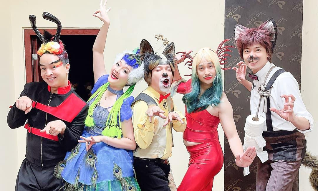 Các diễn viên sẽ hóa thân thành muông thú trong rừng xanh.