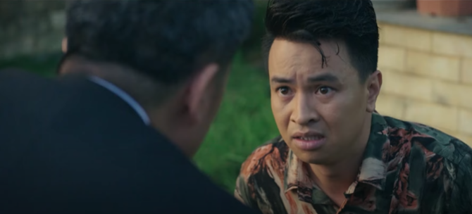 Đông không thoát được kết cục làm hình nhân thế mạng. Ảnh: CMH.