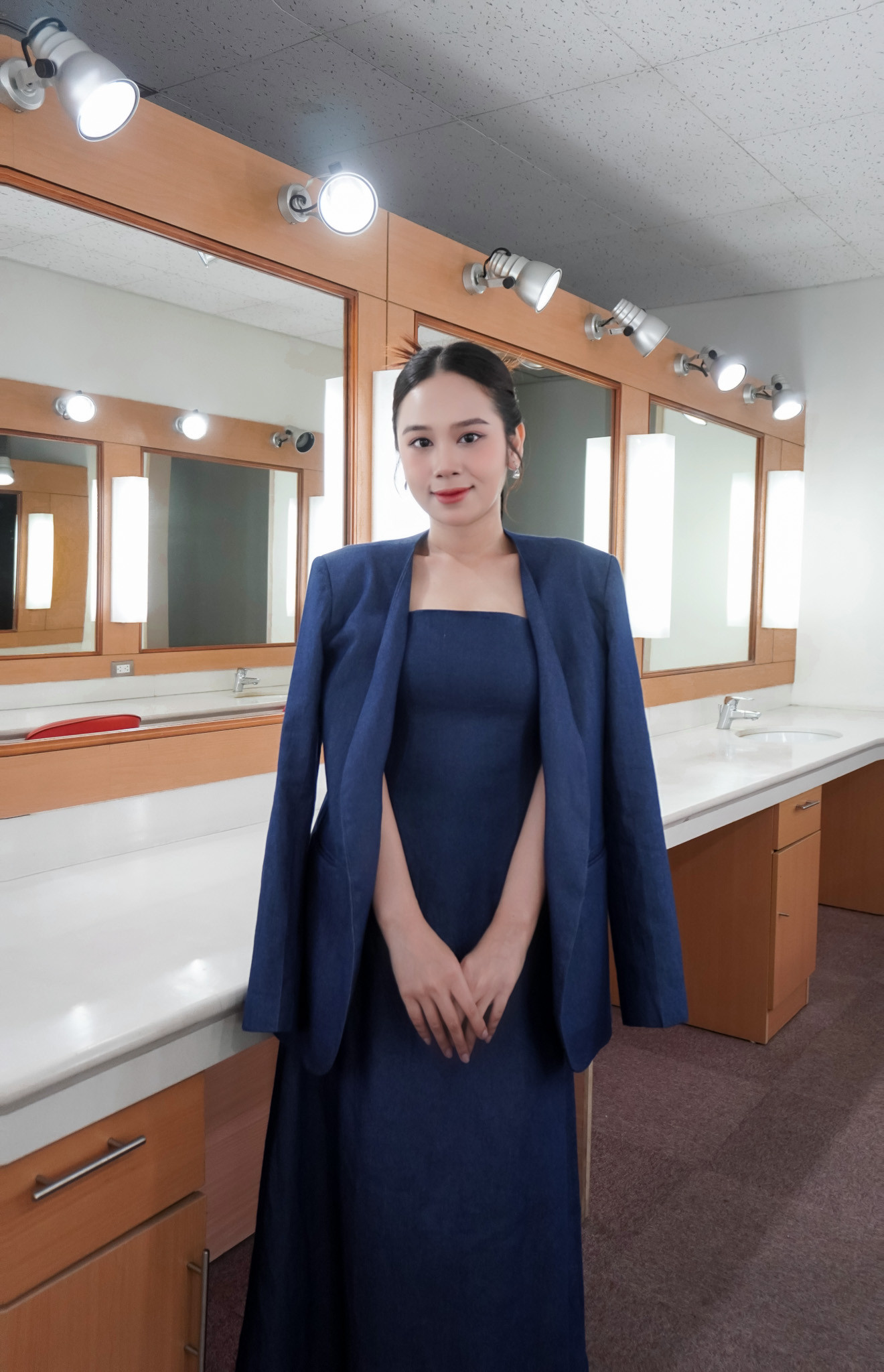 MC Tuyết Ngân thuộc thế hệ người dẫn chương trình gen Z của Đài truyền hình Việt Nam. Ảnh: NVCC.