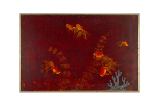 Một số tác phẩm khác trong phiên Họa sĩ châu Á - Mỹ thuật hiện đại Việt Nam. Ảnh: Aguttes.