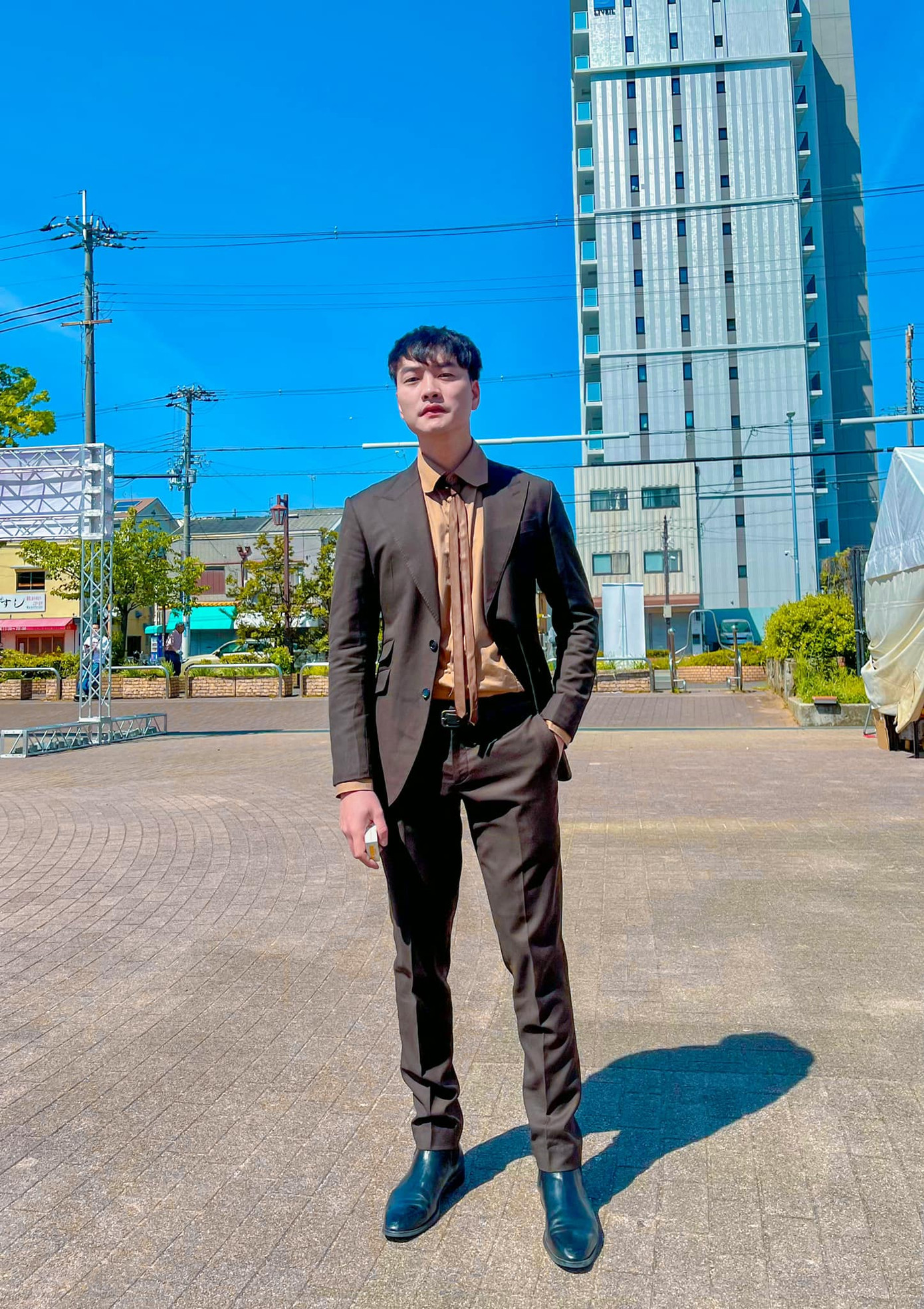 Nam diễn viên cho biết anh hào hứng với vai diễn mới. Ảnh: NVCC. Nam diễn viên cho biết anh hào hứng với vai diễn mới. Ảnh: NVCC.