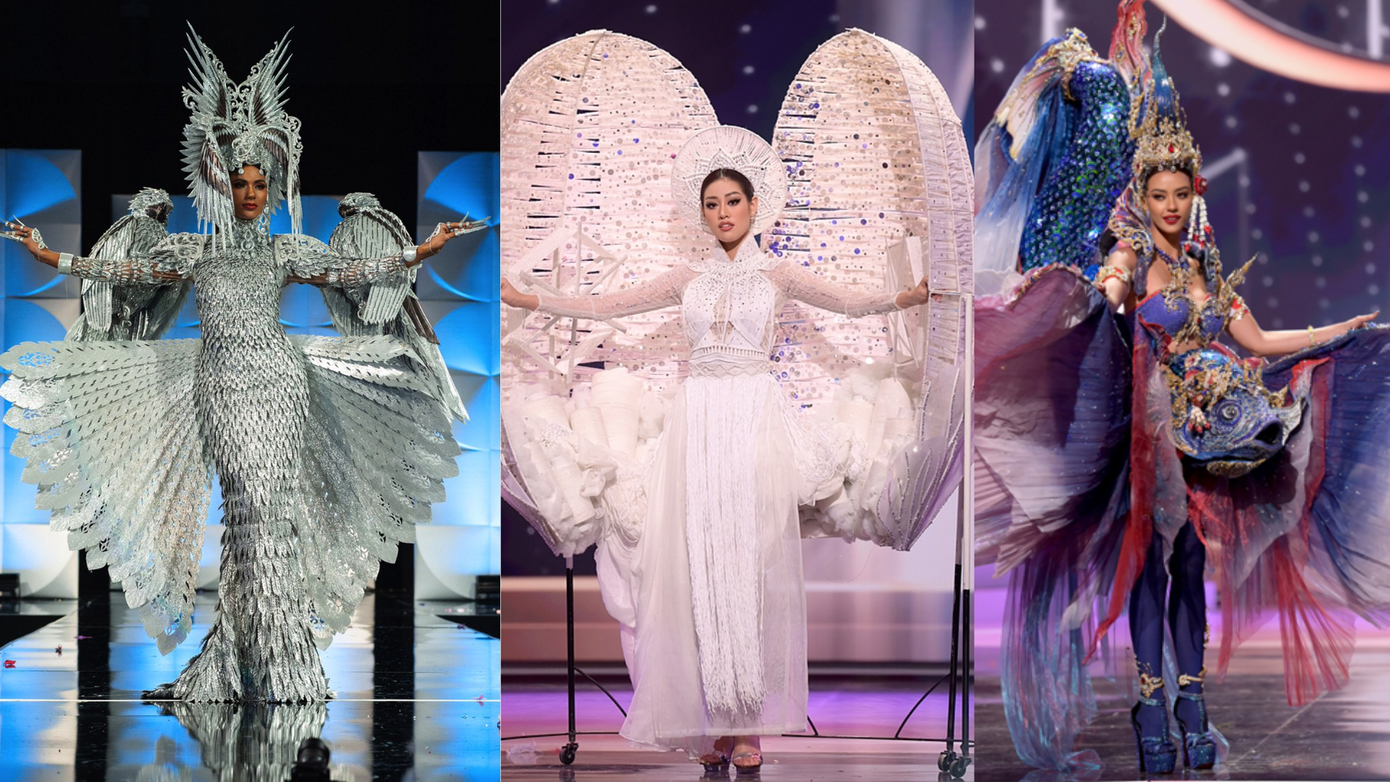 Sáng 14/5 (giờ Việt Nam), vòng thi trang phục dân tộc nằm trong khuôn khổ cuộc thi Miss Universe lần thứ chính thức diễn ra. Đây là cơ hội để các đại diện thể hiện bản sắc văn hóa riêng của dân tộc, đồng thời khoe kĩ năng trình diễn với những bộ cánh độc, lạ được đầu tư công phu