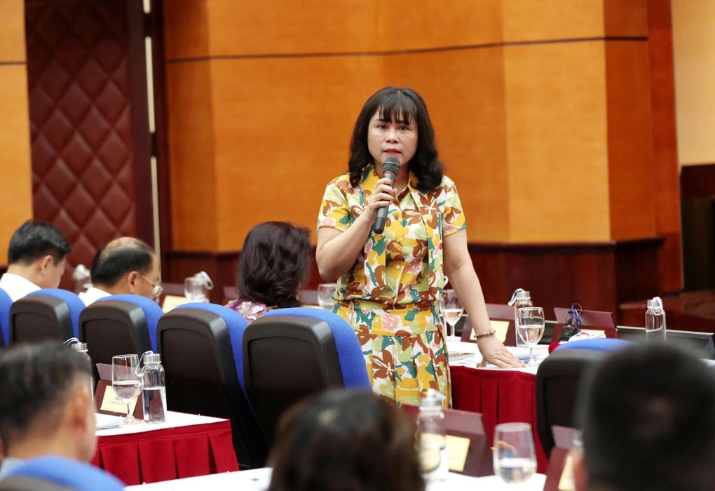 Cục trưởng Cục Văn hóa cơ sở Ninh Thị Thu Hương. Ảnh: Trần Huấn.