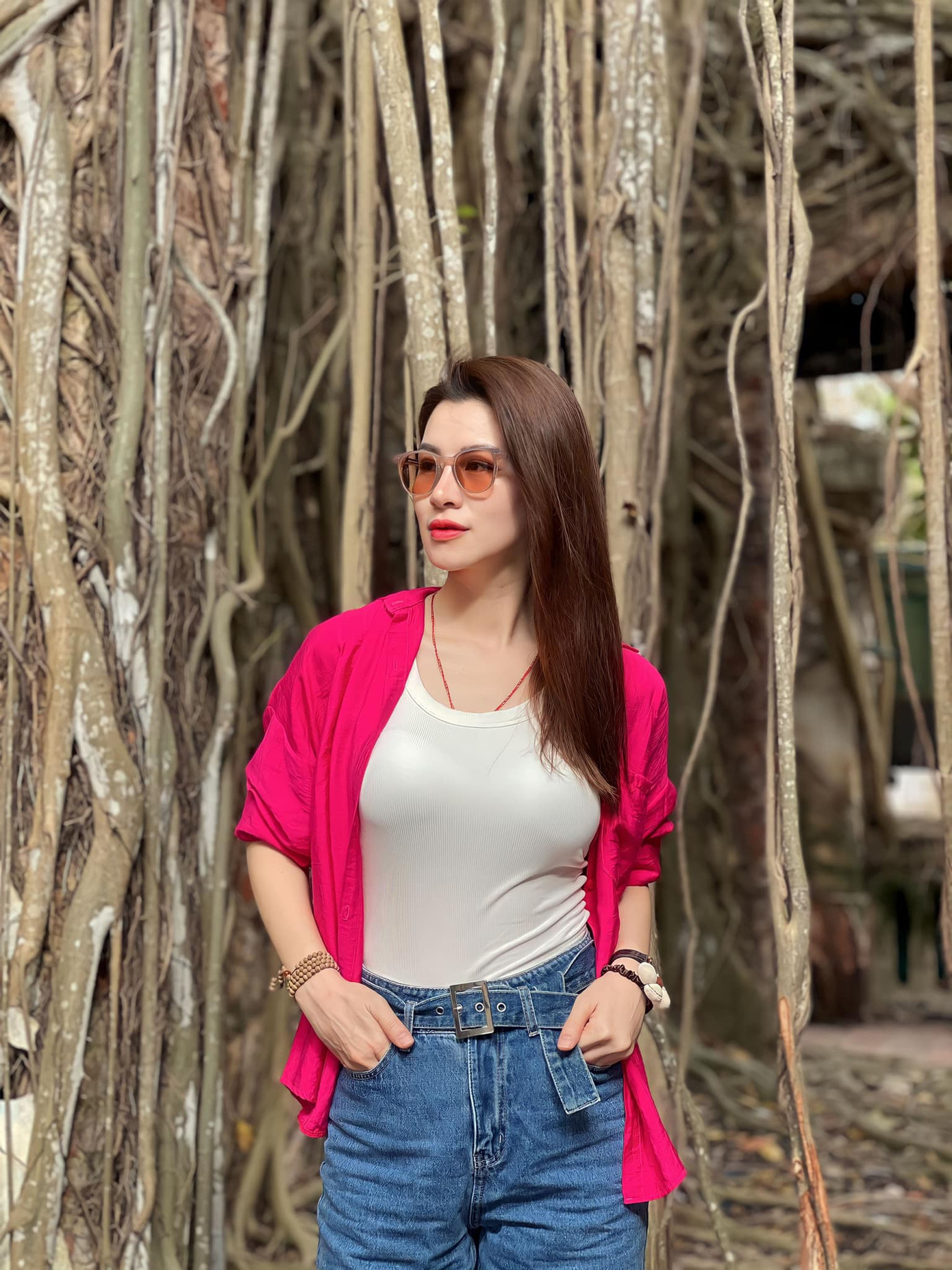 Nữ diễn viên từng có thời gian dài vắng bóng trên sóng truyền hình để chăm lo cho tổ ấm nhỏ.