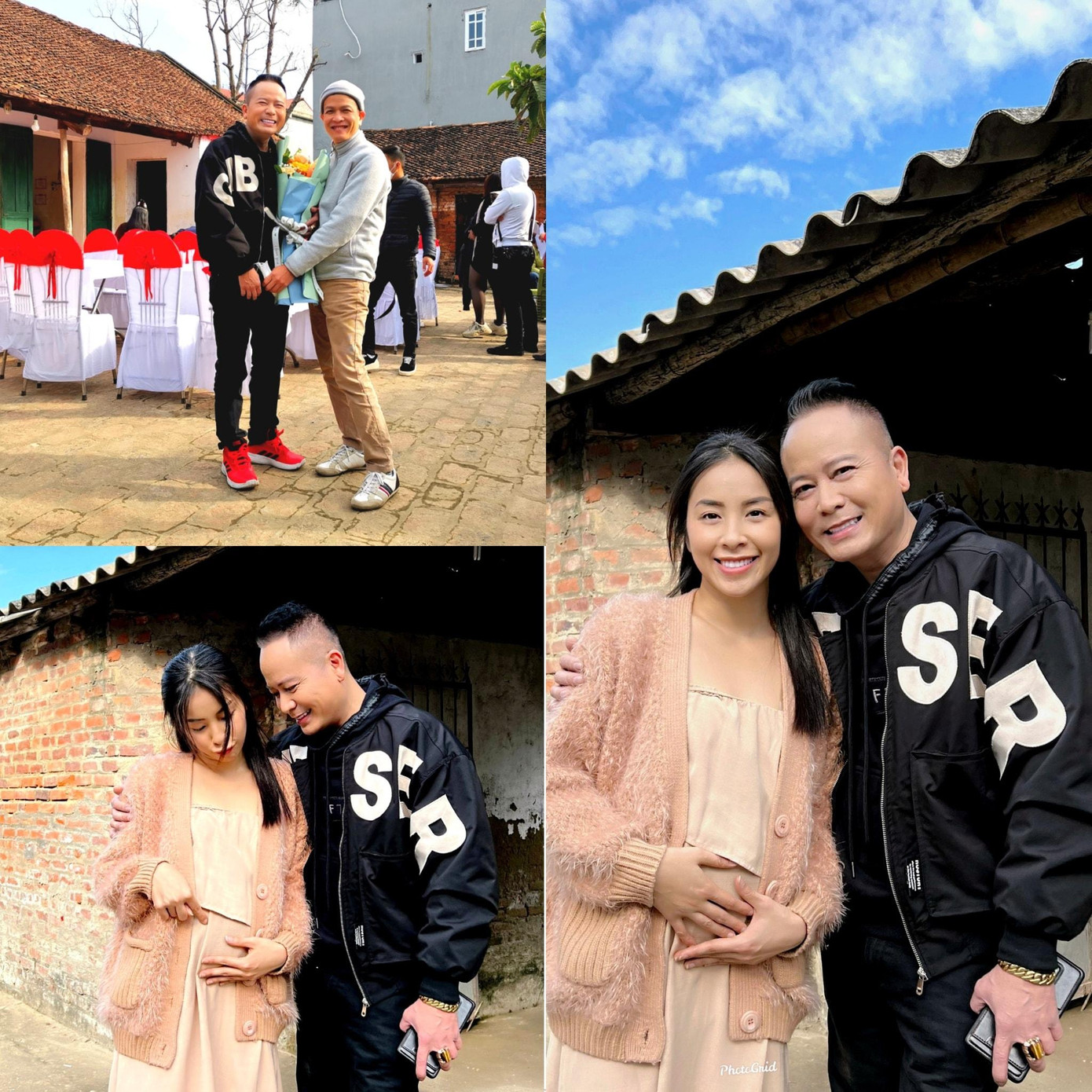 Hoài ôm bụng bầu trong hậu trường khiến khán giả háo hức về một cái kết viên mãn cho cặp Hoài - Hiếu. Hoài ôm bụng bầu trong hậu trường khiến khán giả háo hức về một cái kết viên mãn cho cặp Hoài - Hiếu.