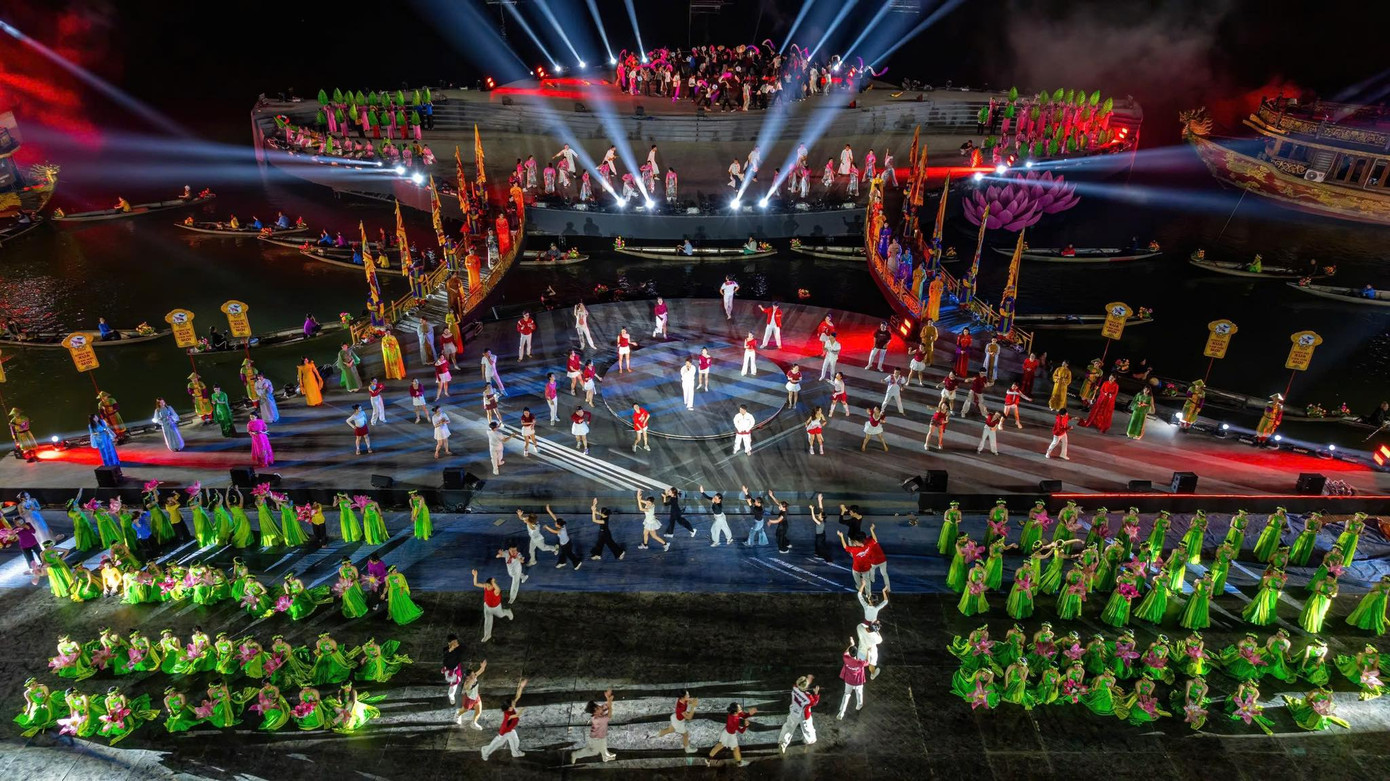 Hình ảnh tổng duyệt cho lễ khai mạc. Hình ảnh tổng duyệt cho lễ khai mạc.