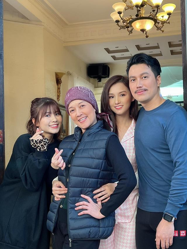 Vân Dung đóng mẹ vợ của Việt Anh trong phim mới.