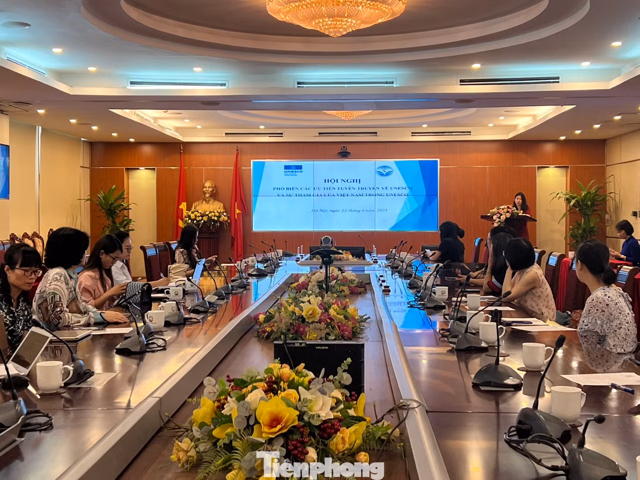 Hội nghị phổ biến các ưu tiên truyên truyền về UNESCO và sự tham gia của Việt Nam trong UNESCO.