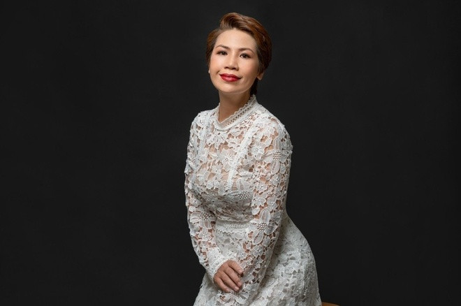 NSƯT Hồng Vy luôn lạc quan trước bạo bệnh.