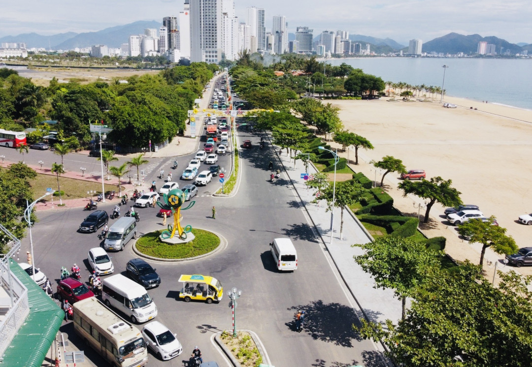 Một số thành phố biển ghi nhận lượng khách tăng không đáng kể.